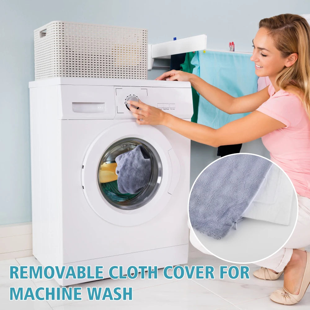 Electric Heating Shoulder Pad with LCD Controller Heated Neck Wrap for Neck Massager Brace Cramps Pain Relief Relieve Fatigue