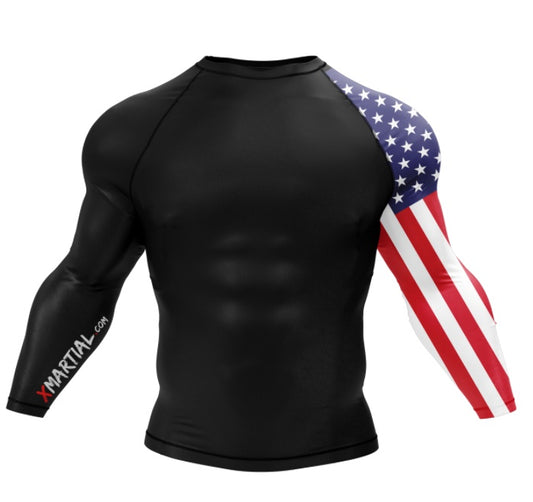 AMERICAN WARRIOR - Longsleeve And Shortsleeve - XMARTIAL