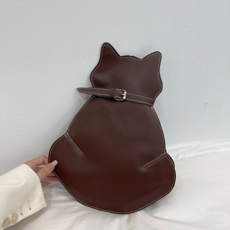 Women's New Messenger Cute Cat Shoulder Bag