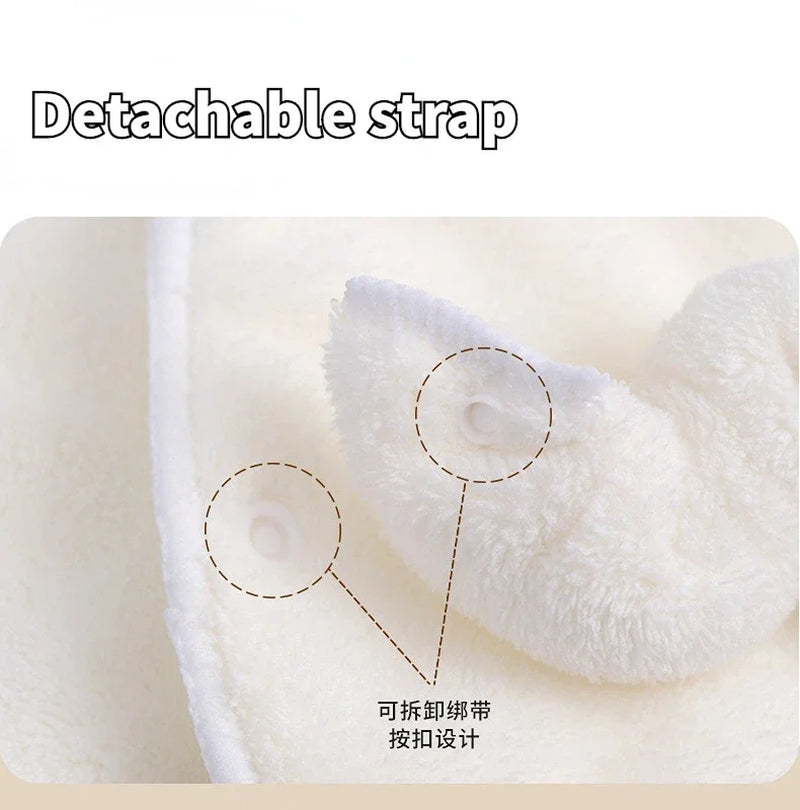 Face -Shaped Towel Facial Towel White Moisturizing and Hydrating Beauty Salon and Cold Hot Compress Mask Thickened Face Towel