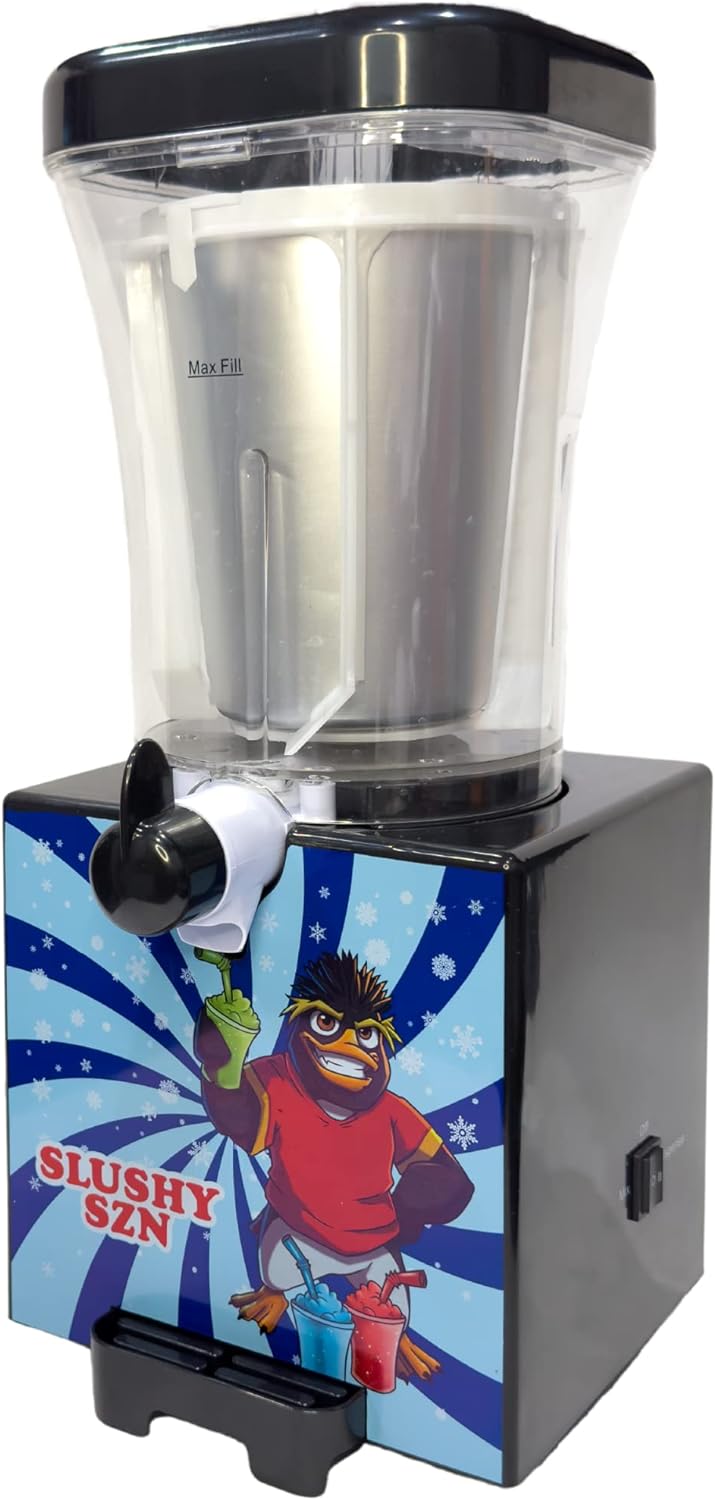 Counter-Top Sized Slushie Machine - Turns Any Sugary Drinks into Slushies