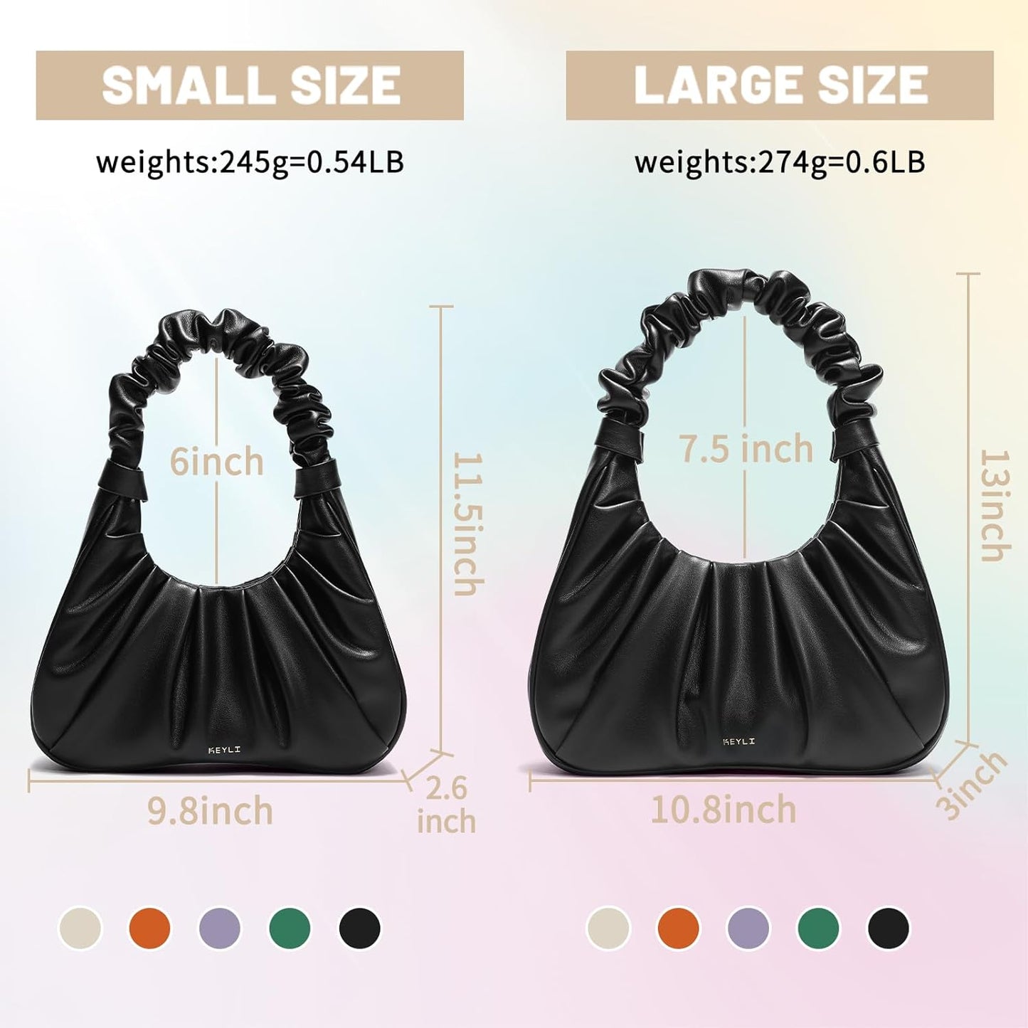 Mini Purses Cloud Design Handbags Cute Shoulder Bag for Women Hobo Tote Purses Clutch with Magnetic Closure