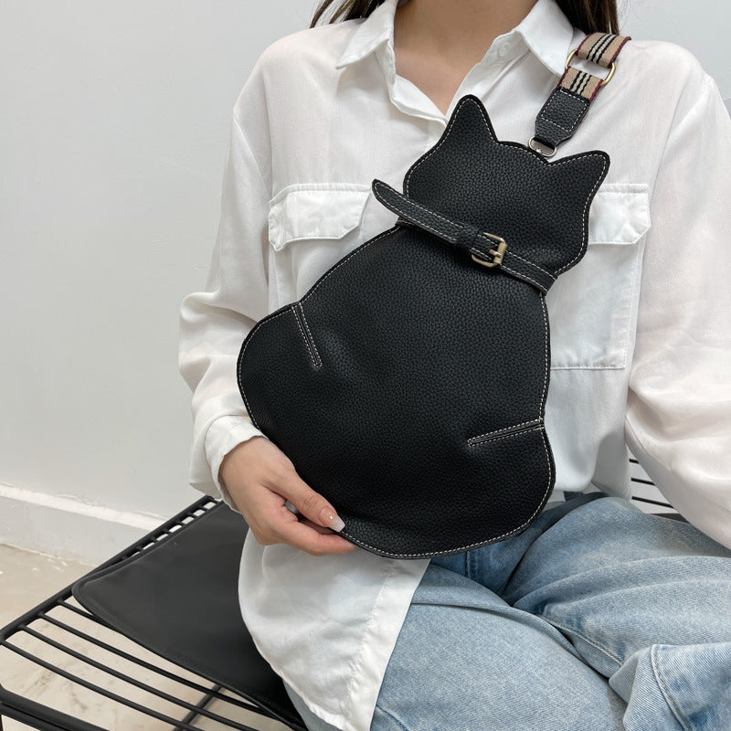 Women's New Messenger Cute Cat Shoulder Bag