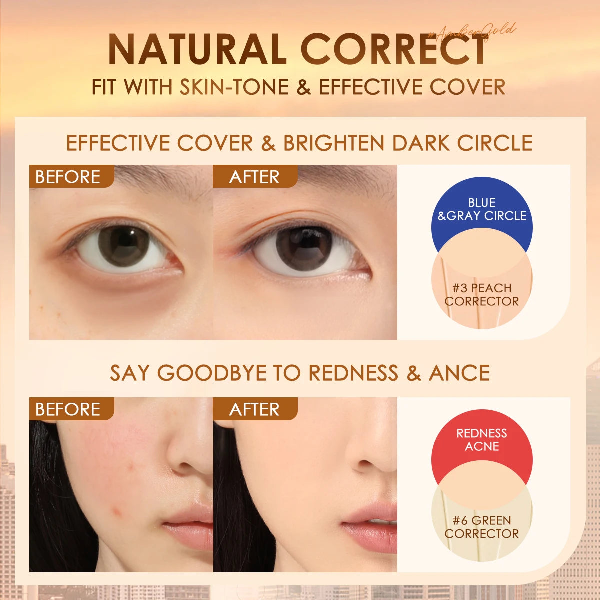 Matte Flawless Liquid Concealer Foundation Cream Professional Concealing Eye Dark Circle Long-Lasting Face Cosmetics